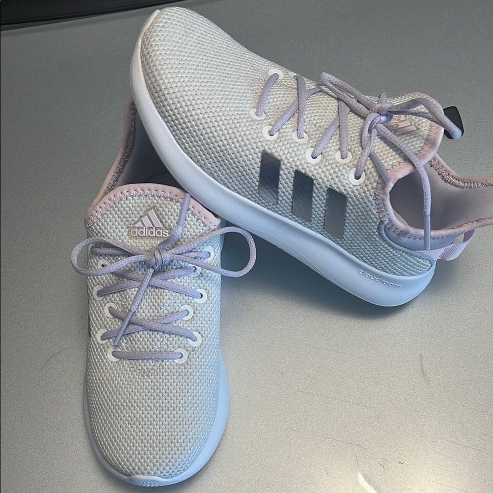Adidas Kids Sneakers - White and Pink